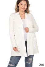 Load image into Gallery viewer, SLOUCHY POCKET OPEN CARDIGAN