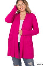 Load image into Gallery viewer, SLOUCHY POCKET OPEN CARDIGAN