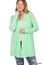 Load image into Gallery viewer, SLOUCHY POCKET OPEN CARDIGAN