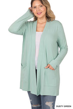 Load image into Gallery viewer, SLOUCHY POCKET OPEN CARDIGAN