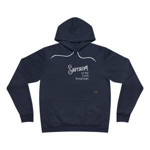 Sarcasm Love Unisex Sponge Fleece Hoodie