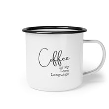 Load image into Gallery viewer, Coffee Love Enamel Camp Cup