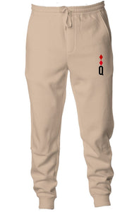 Queen of Diamonds Fleece Joggers