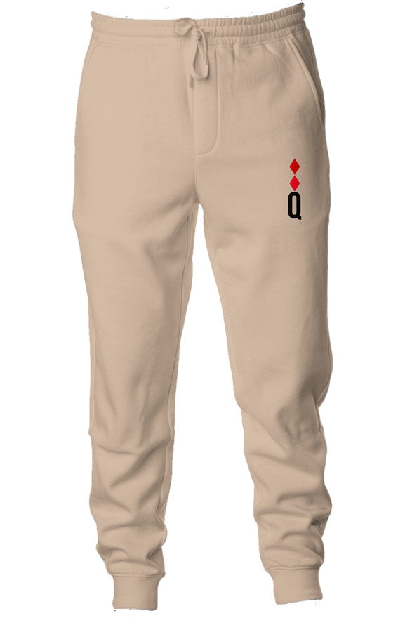 Queen of Diamonds Fleece Joggers