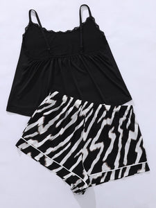 Lacey Leopard Pajama Set