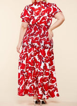 Load image into Gallery viewer, Red Leaves Dress