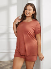 Load image into Gallery viewer, The Round Neck Two-Piece Loungewear Set