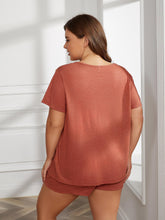 Load image into Gallery viewer, The Round Neck Two-Piece Loungewear Set