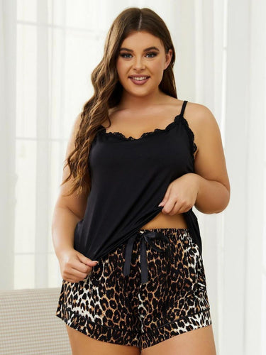 Lacey Leopard Pajama Set