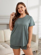 Load image into Gallery viewer, The Round Neck Two-Piece Loungewear Set