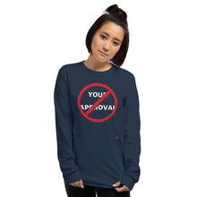 Load image into Gallery viewer, No Approval Needed Men’s Long Sleeve Shirt