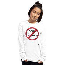 Load image into Gallery viewer, No Approval Needed Men’s Long Sleeve Shirt