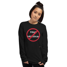 Load image into Gallery viewer, No Approval Needed Men’s Long Sleeve Shirt