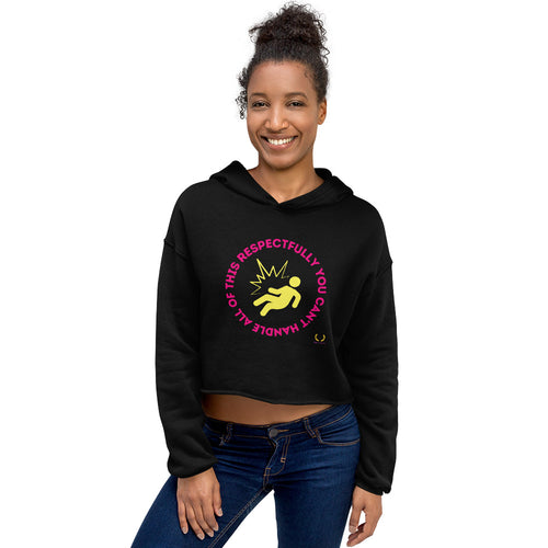 Too Much Crop Hoodie