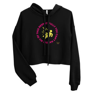 Too Much Crop Hoodie